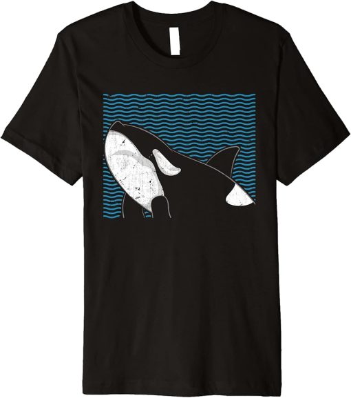 Whale Lover Ocean Animal Orca Killer Whale Premium T-Shirt